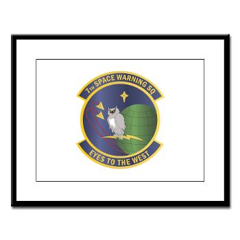 7SWS - M01 - 02 - 7th Space Warning Squadron - Large Framed Print - Click Image to Close